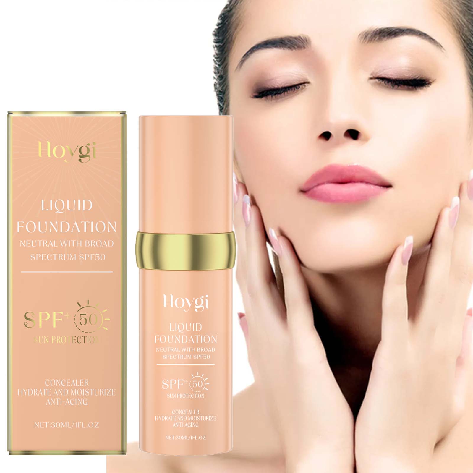 Shea Butter Raw - Liquid Face Foundation Spf 50 Temperature