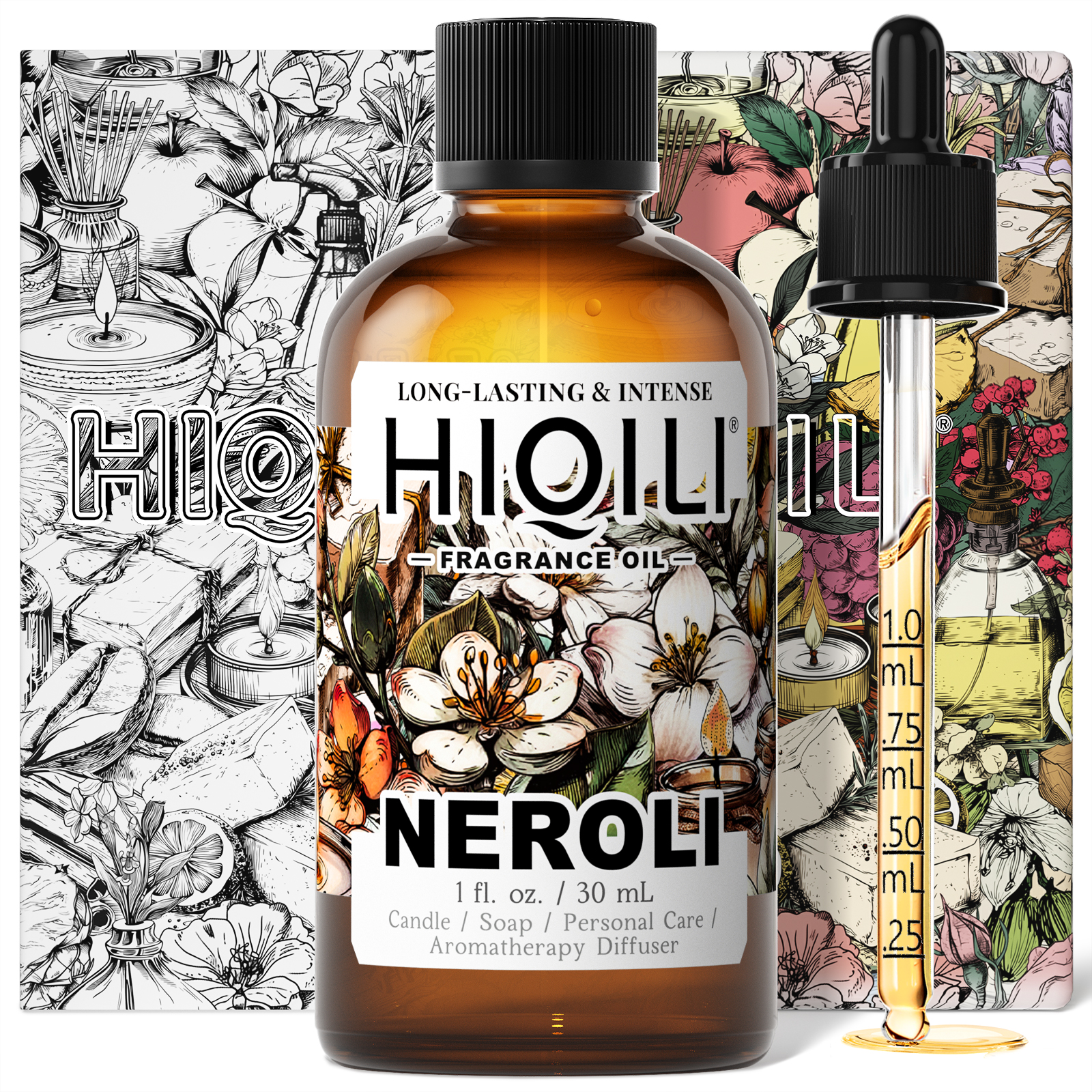 Soap Making Essential Oils - HIQILI Neroli Fragrance Oil 30ML for