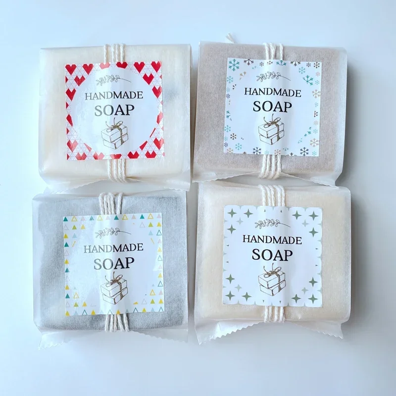 Soap Making Essential Oils - Handmade Soap Packaging Bag With Stickers