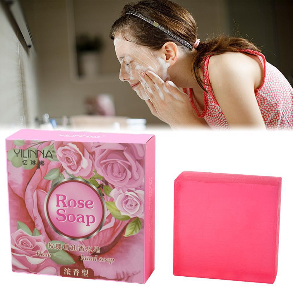 Castor Oil Soap - Rose Essential Oil Soap 55g Cold
