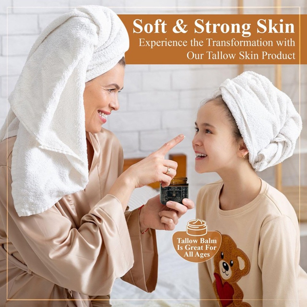 Shea Butter Raw - New Tangerine Body Tallow Balm with