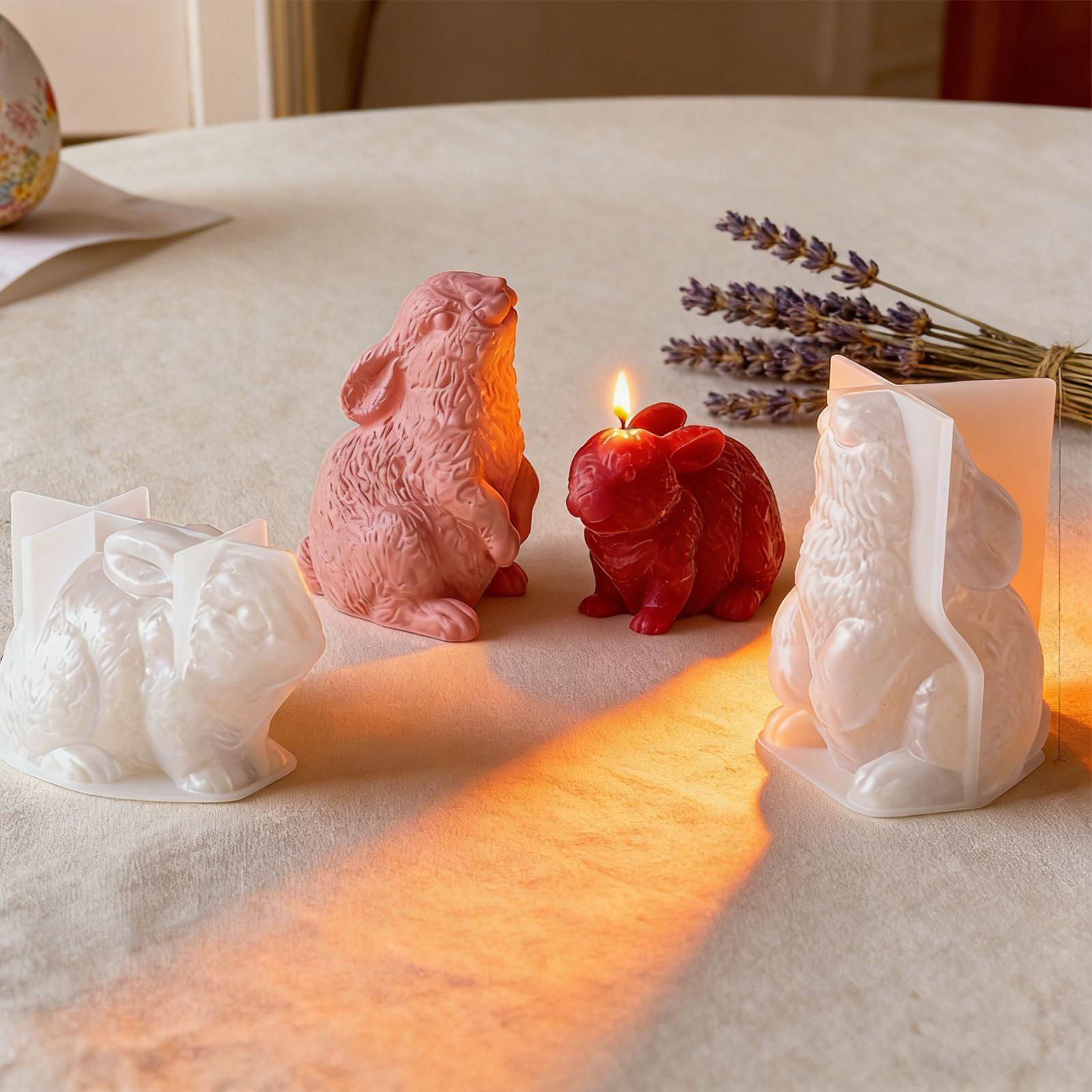 Bunny Silicone Mold 3D Craftin - Soap Making Friend 리뷰 및 가격
