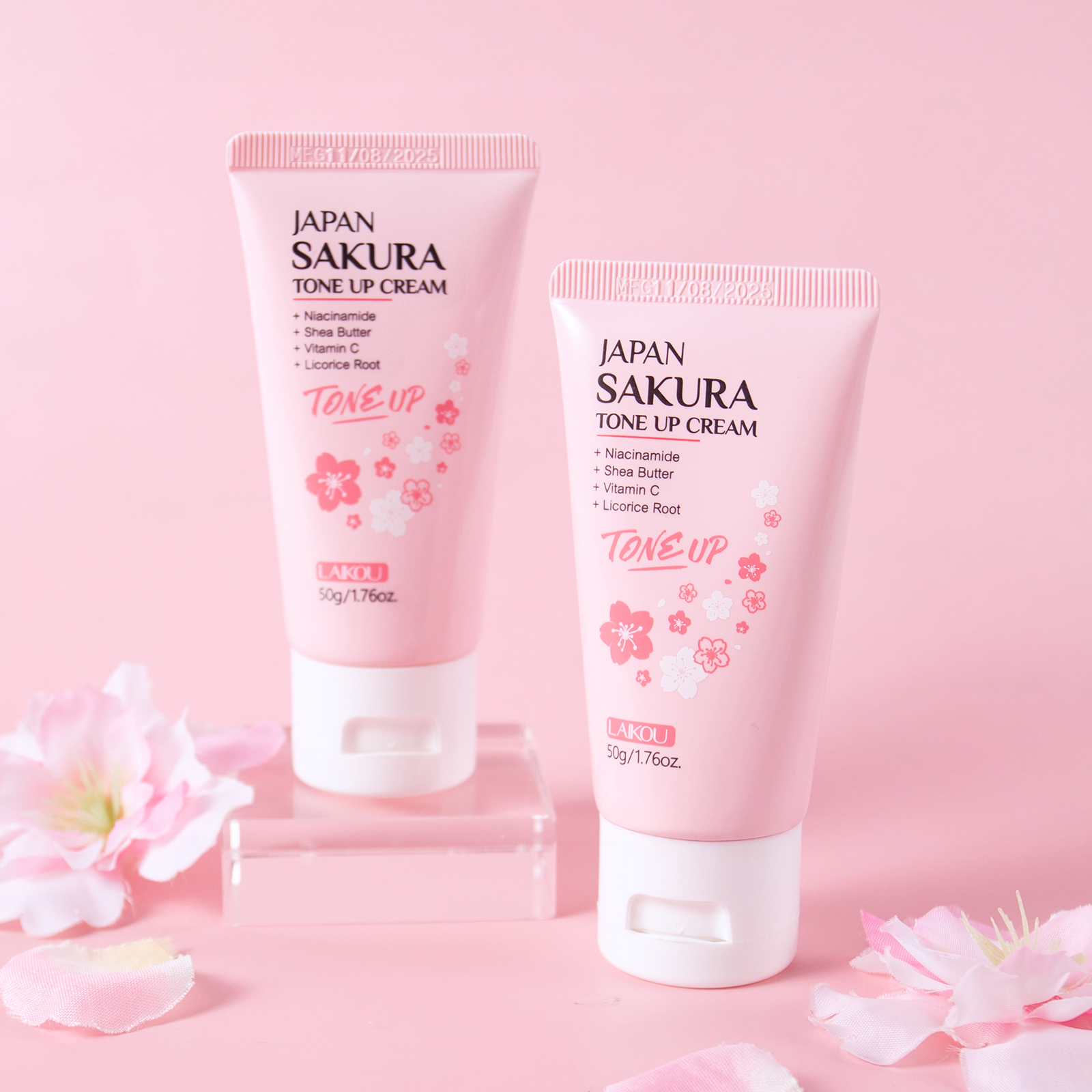 LAIKOU Japan Sakura Tone Up Cr - Shea Butter Raw 리뷰 및 가격