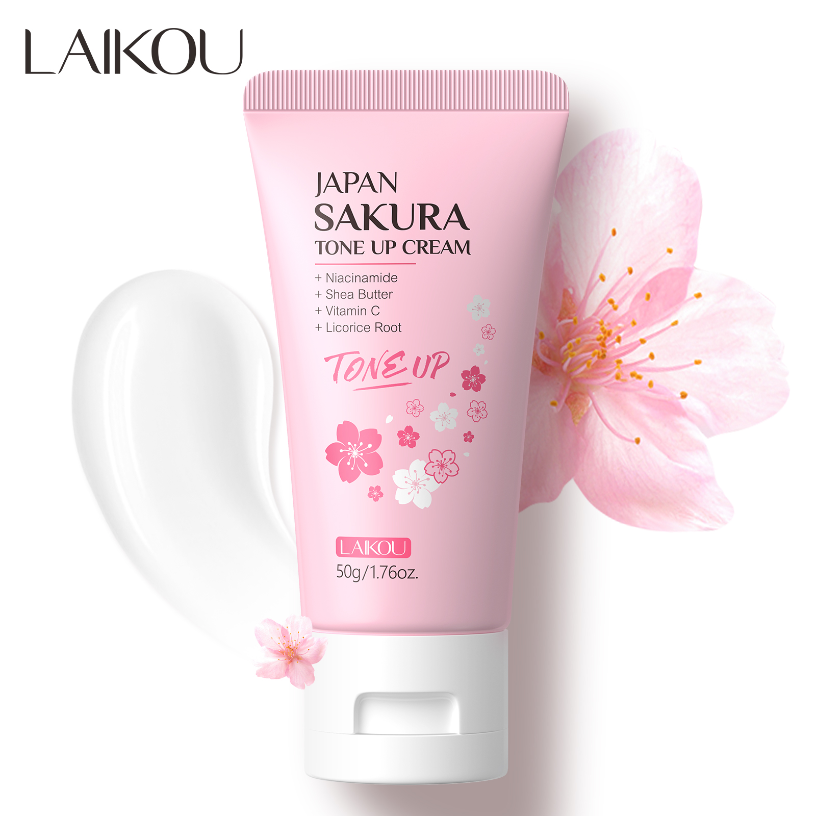 LAIKOU Japan Sakura Tone Up Cr - Shea Butter Raw 리뷰 및 가격