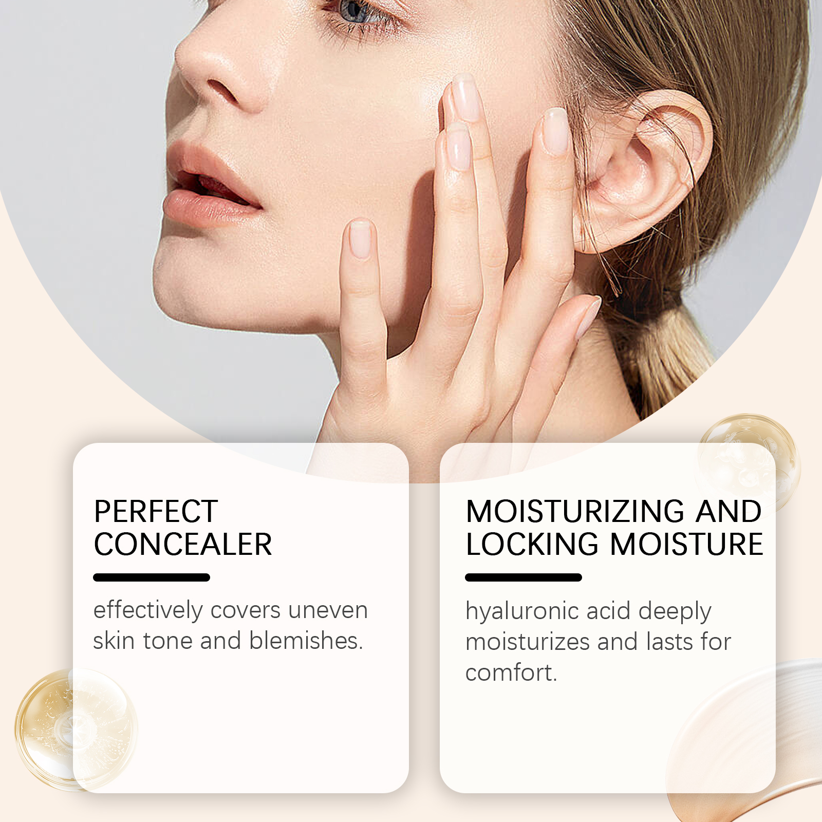 Liquid Face Foundation Spf 50  - Shea Butter Raw 리뷰 및 가격