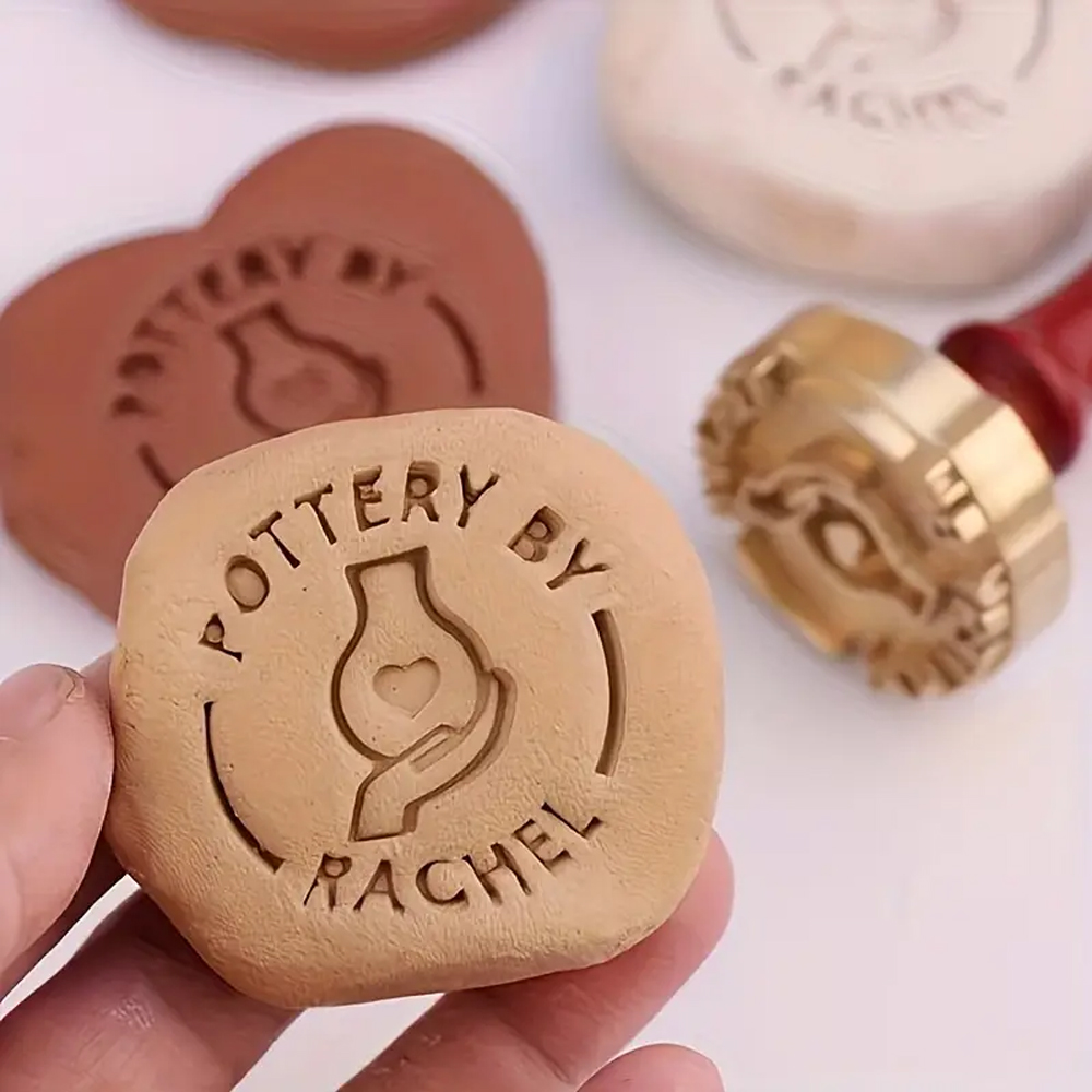 Custom Pottery Stamp for Clay  - Soap Stamp Custom 리뷰 및 가격