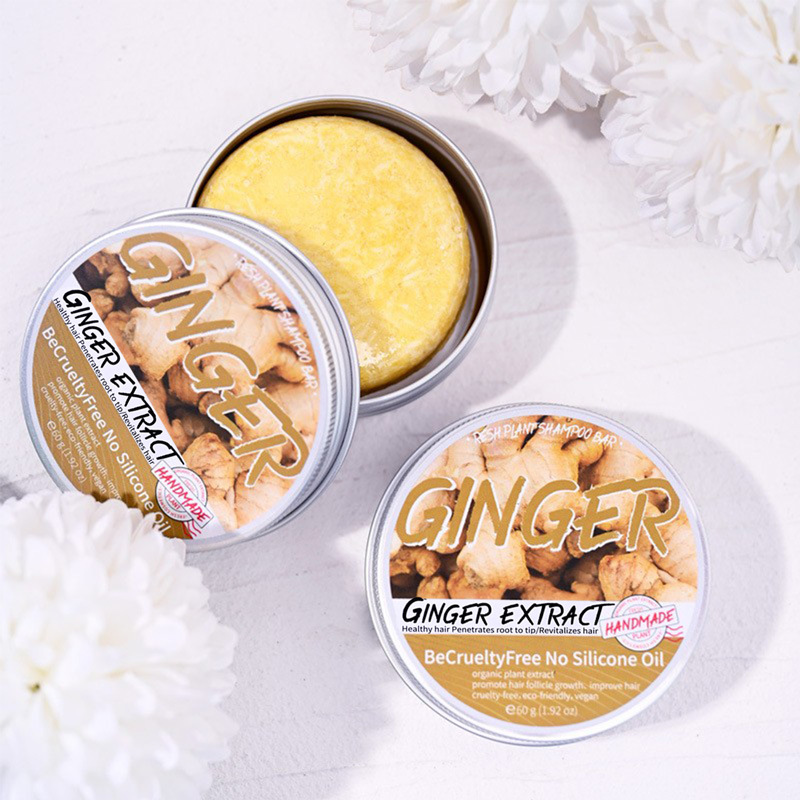 Shampoo soap Ginger solid sham - Castor Oil Soap 리뷰 및 가격