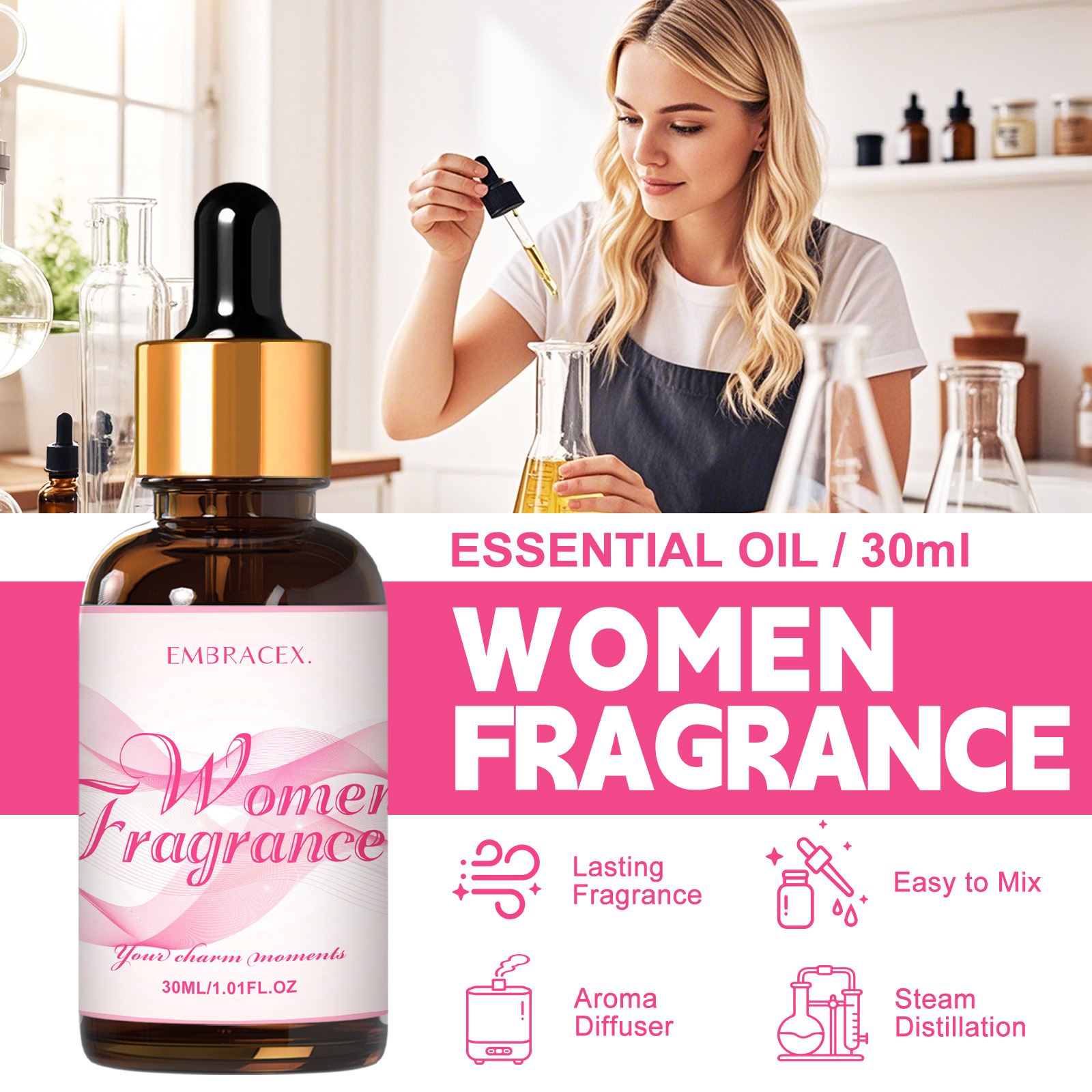 30ml Women Fragrance Essential - Soap Making Friend 리뷰 및 가격