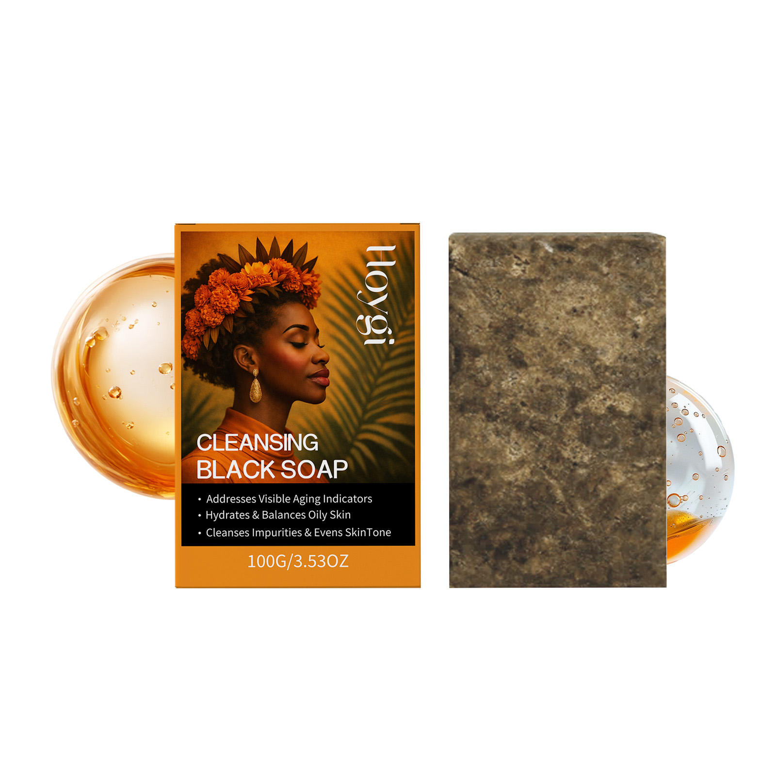 Hoygi Cleansing Black Soap Bar - Castor Oil Soap 리뷰 및 가격