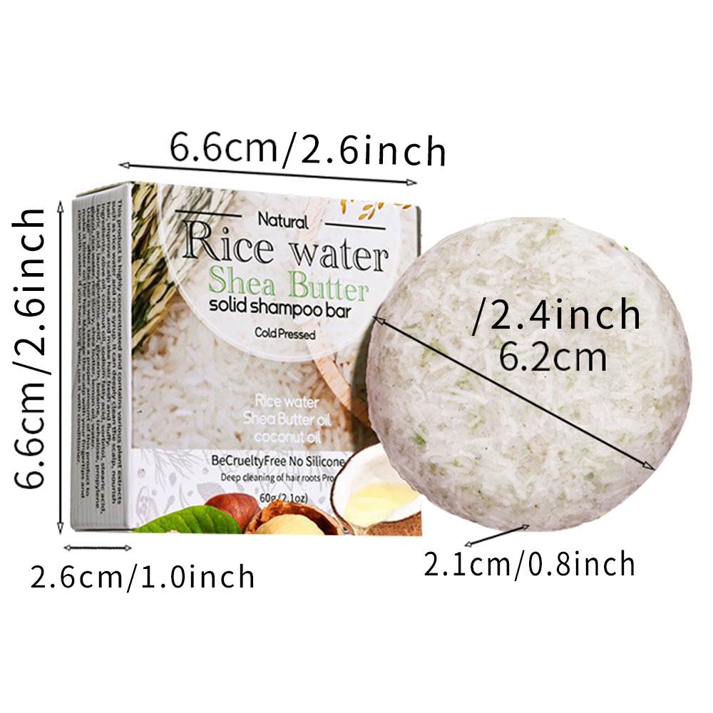 XF 60g Rice Shampoo Bar 100% N - Castor Oil Soap 리뷰 및 가격