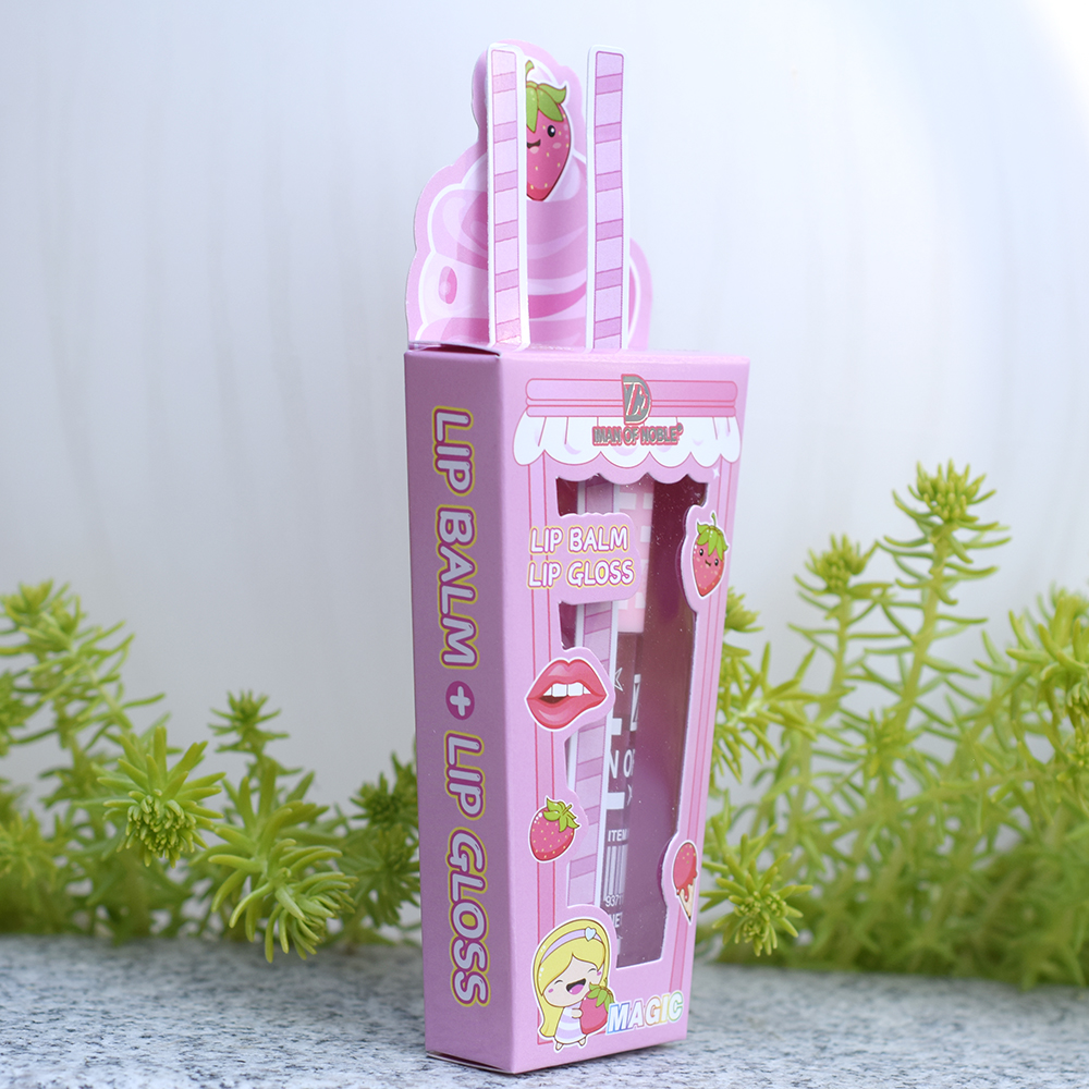 Cute Ice Cream Shiny Lip Gloss - Shea Butter Raw 리뷰 및 가격