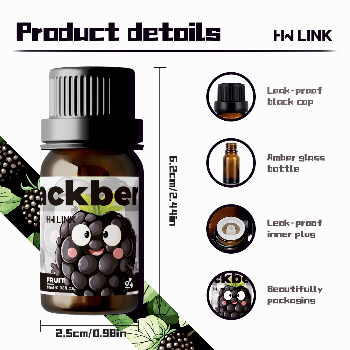 Blackberry Essential Oil Black - Soap Making Essential Oils 리뷰 및 가격