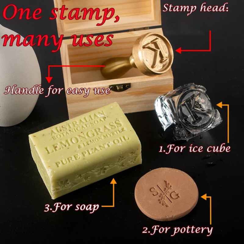 Custom Pottery Stamp Personali - Soap Stamp Custom 리뷰 및 가격