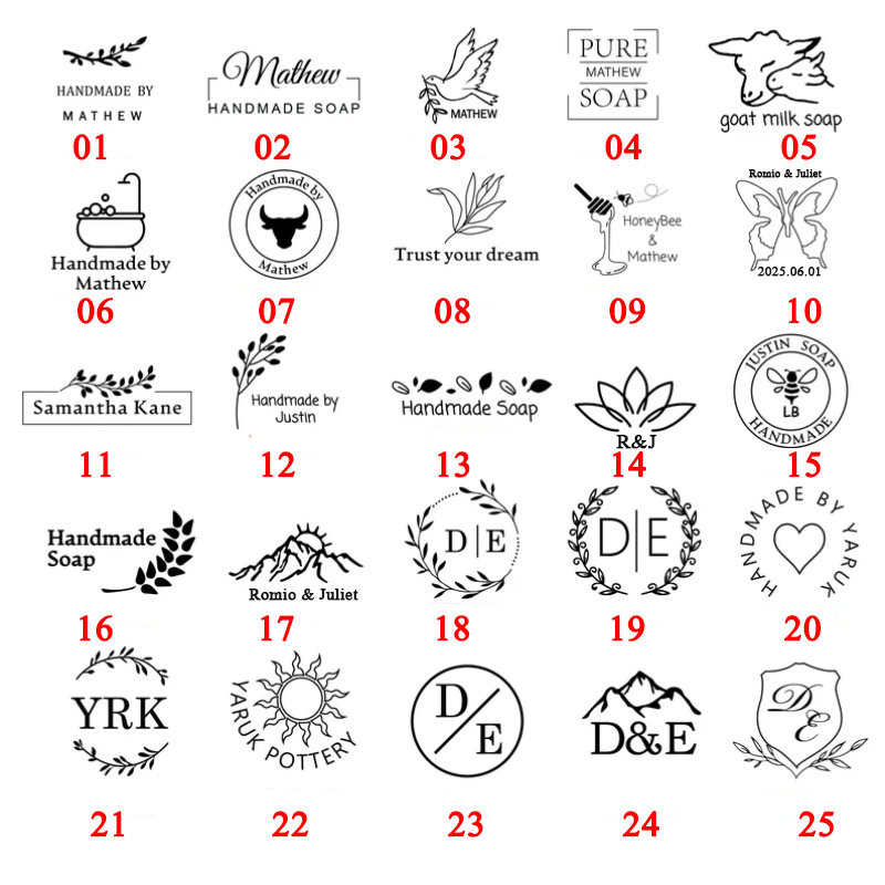 Custom Clay Stamp for Pottery  - Soap Stamp Custom 리뷰 및 가격