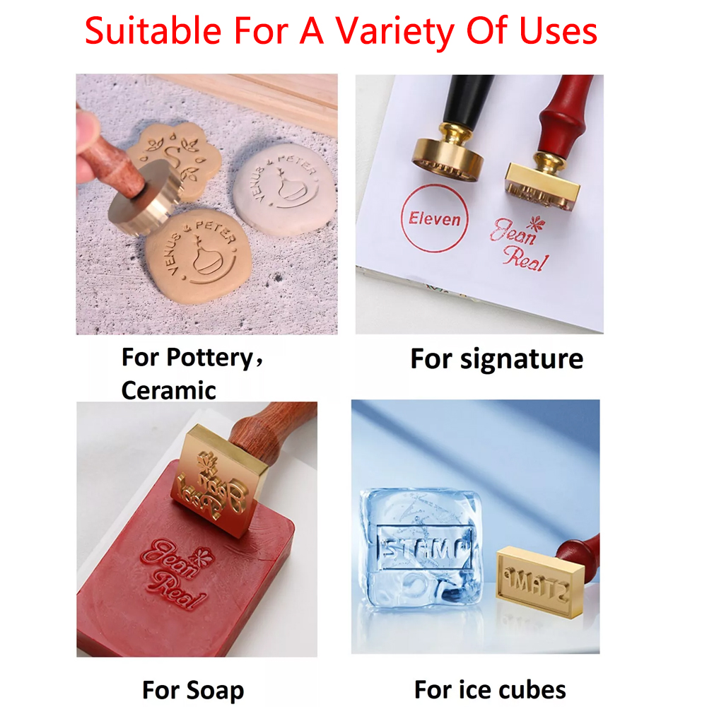 Custom Clay Stamp for Pottery  - Soap Stamp Custom 리뷰 및 가격