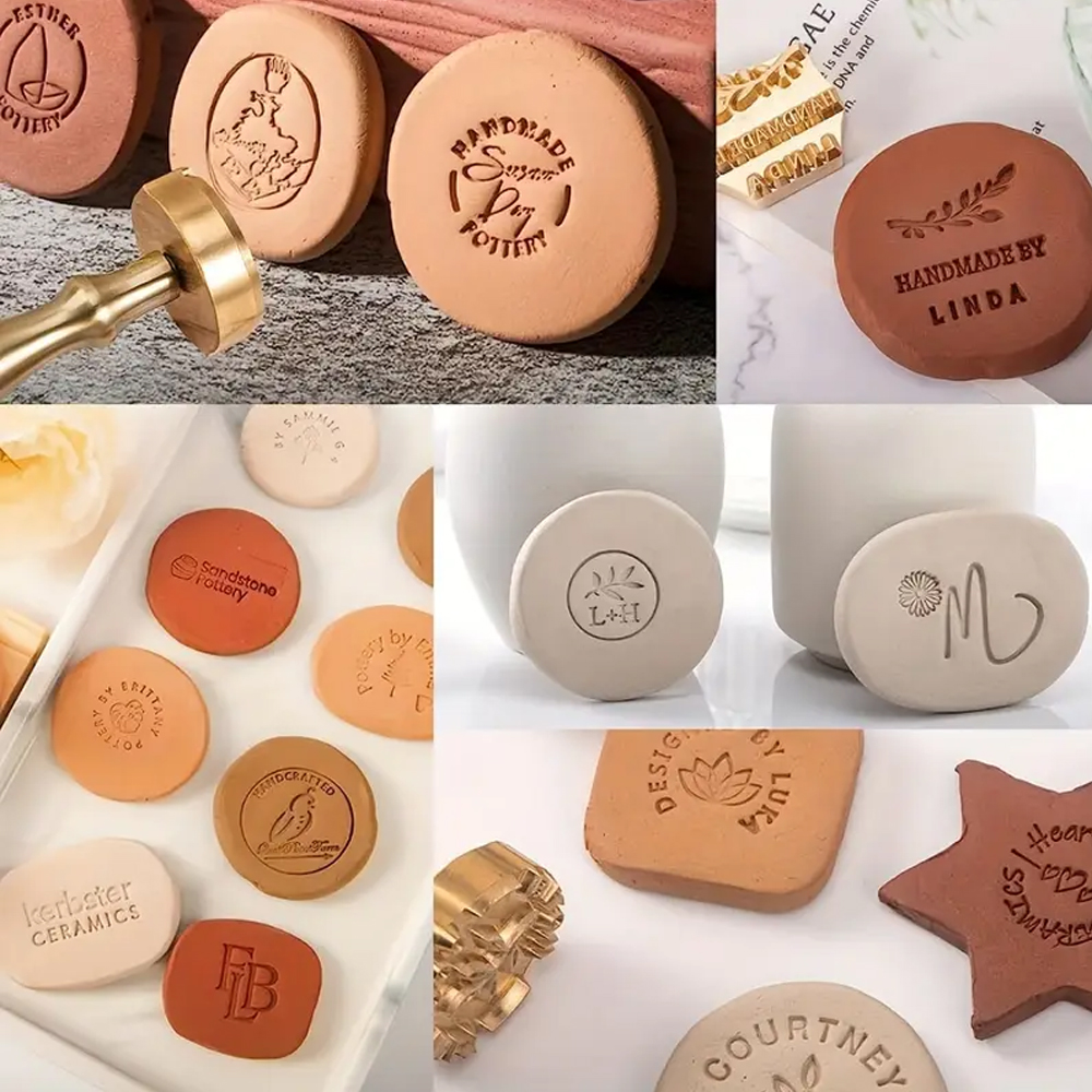 Custom Clay Stamp for Pottery  - Soap Stamp Custom 리뷰 및 가격