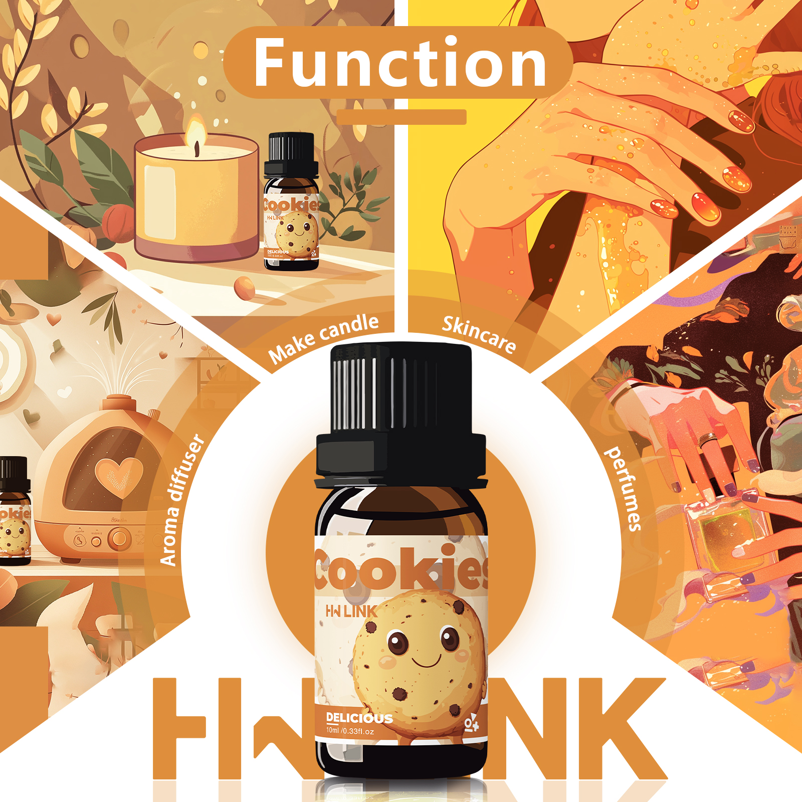 10ml Cookies Essential Oils Pe - Soap Making Essential Oils 리뷰 및 가격