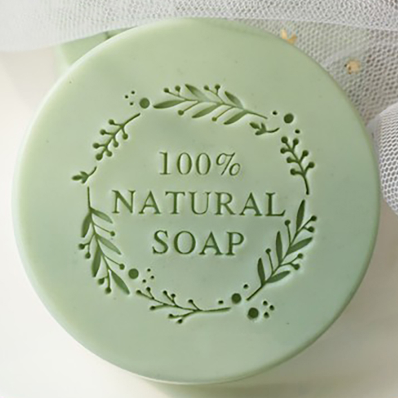 100% NATURAL SOAP  Letter flow - Soap Stamp Custom 리뷰 및 가격