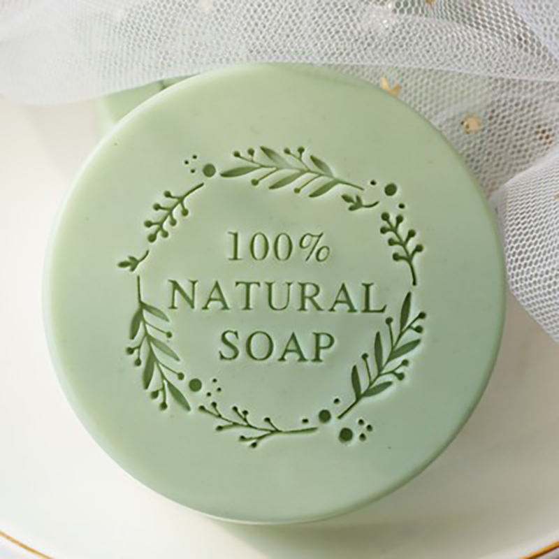 100% NATURAL SOAP  Letter flow - Soap Stamp Custom 리뷰 및 가격