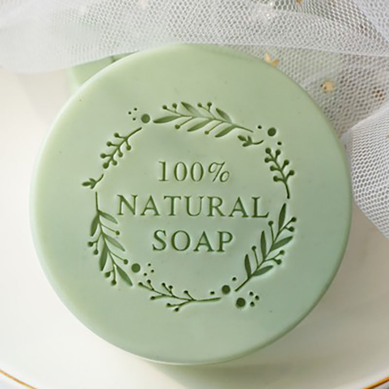 100% NATURAL SOAP  Letter flow - Soap Stamp Custom 리뷰 및 가격