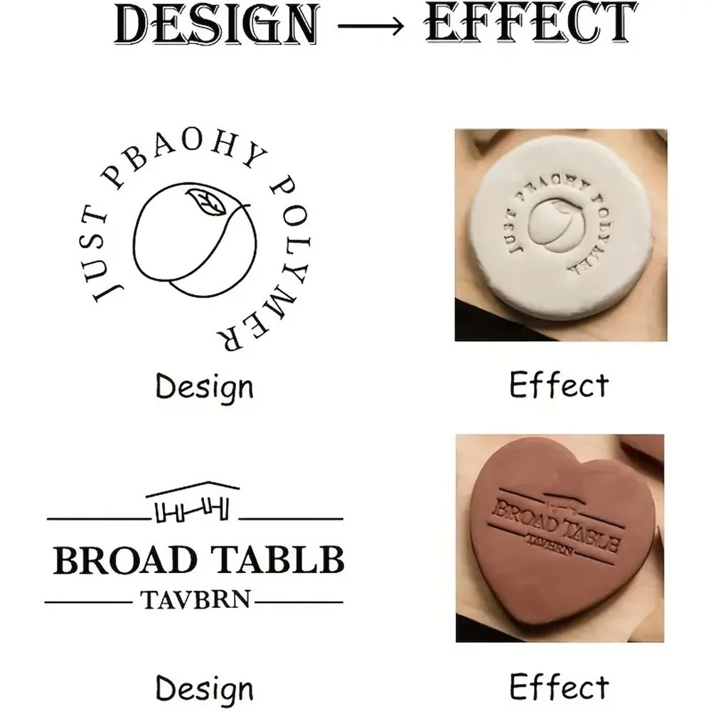 Custom Clay Stamp for Pottery  - Soap Stamp Custom 리뷰 및 가격