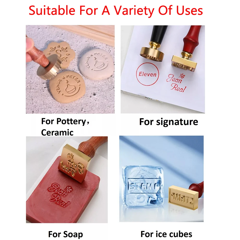 Custom Clay Stamp for Pottery  - Soap Stamp Custom 리뷰 및 가격