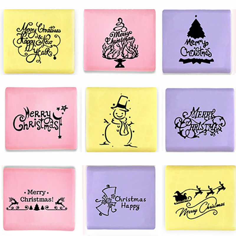 Handmade Xmas Series Acrylic C - Soap Stamp Custom 리뷰 및 가격