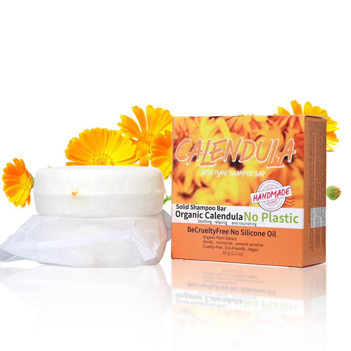 Calendula flower and plant ess - Castor Oil Soap 리뷰 및 가격