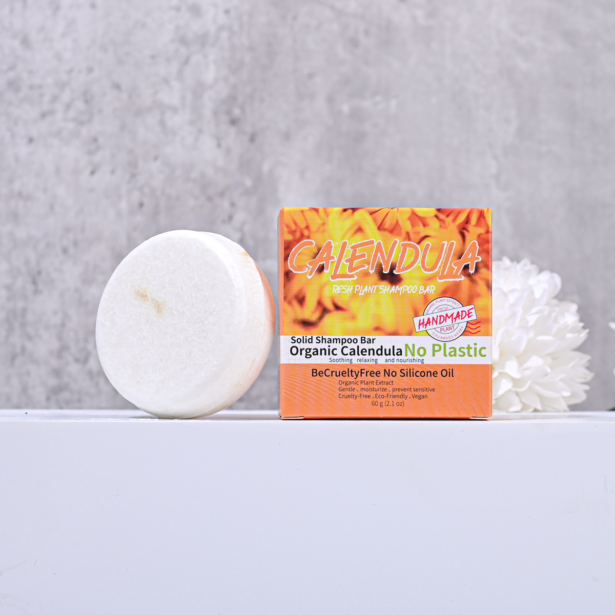 Calendula flower and plant ess - Castor Oil Soap 리뷰 및 가격