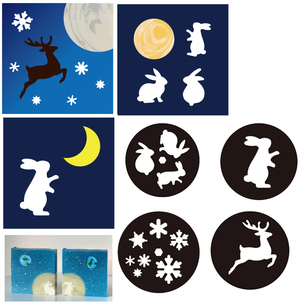 Cartoon Pattern Disc Design Cl - Soap Making Hobby 리뷰 및 가격