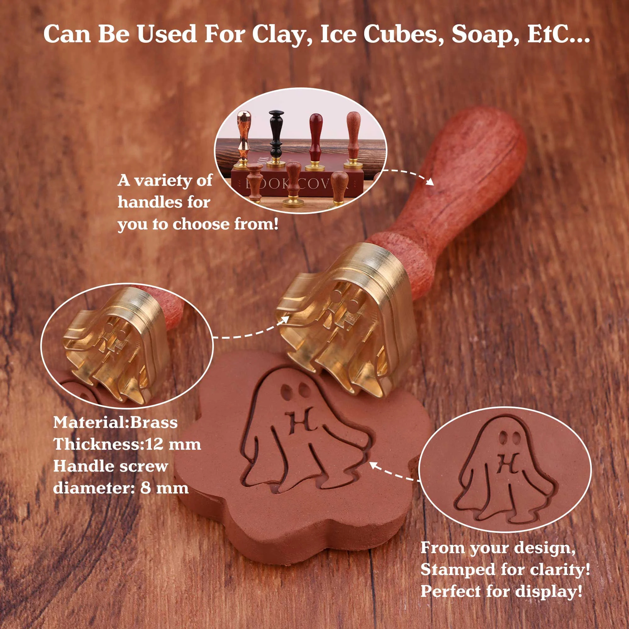Customize Clay Stamps Personal - Soap Stamp Custom 리뷰 및 가격