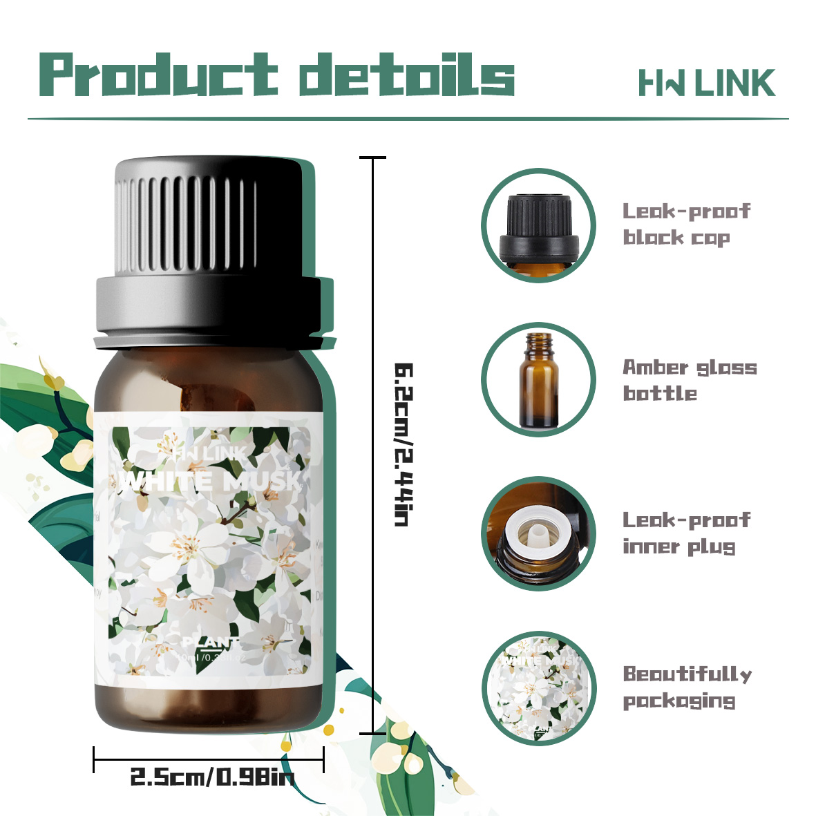 White Musk Essential Oils 10ml - Soap Making Essential Oils 리뷰 및 가격