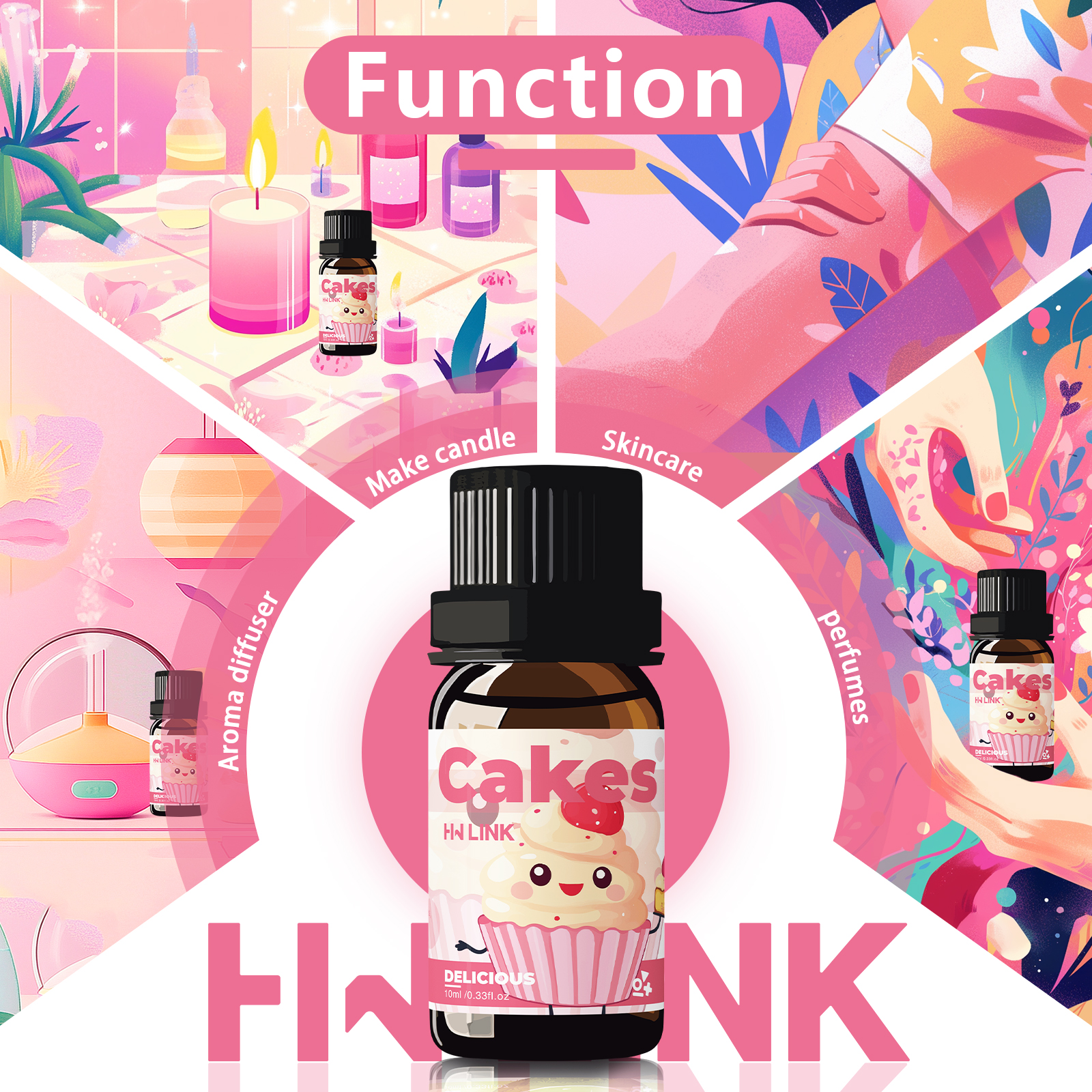 10ml Cakes Essential Oils Perf - Soap Making Essential Oils 리뷰 및 가격