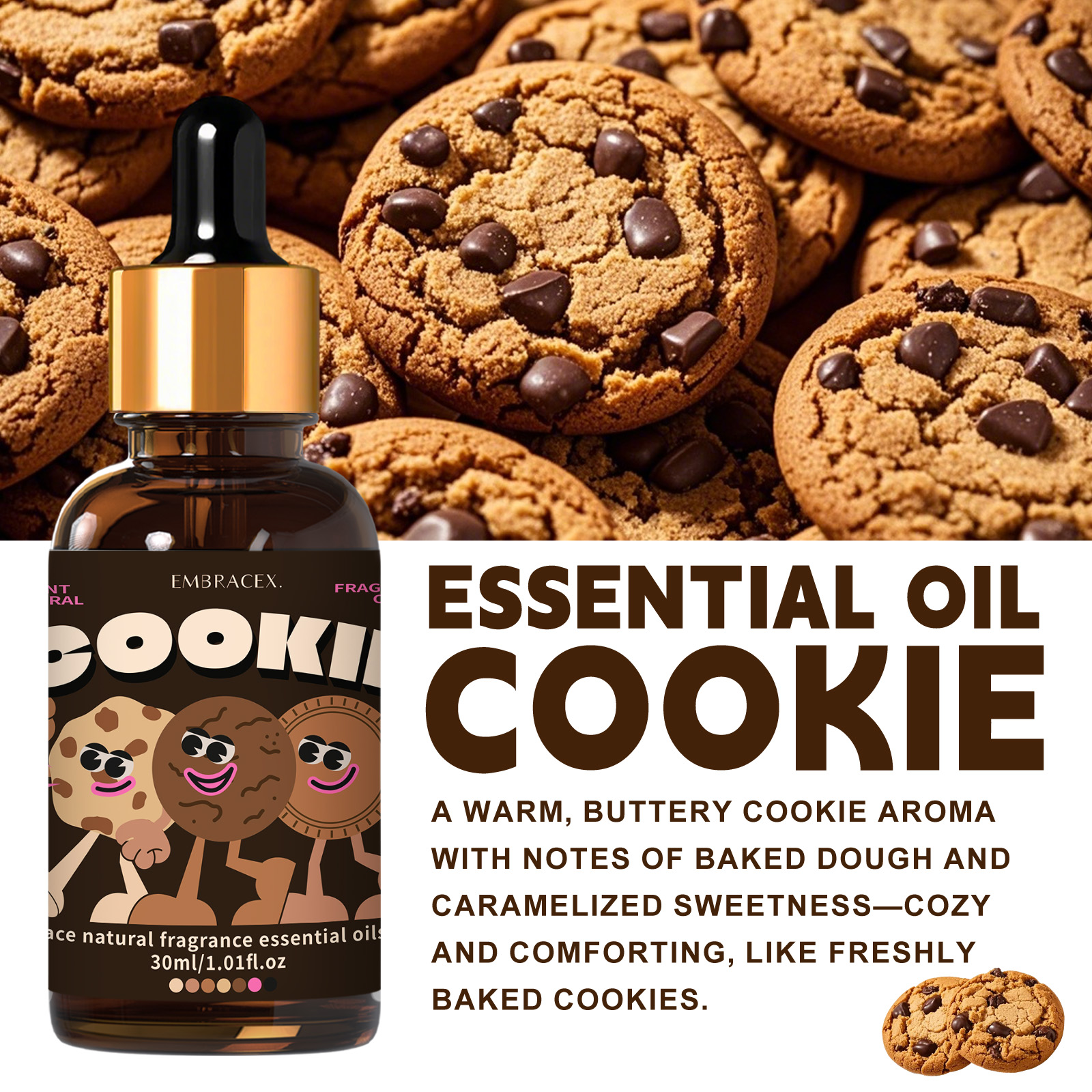 30ml Cookie Essential Oil Skin - Soap Making Friend 리뷰 및 가격