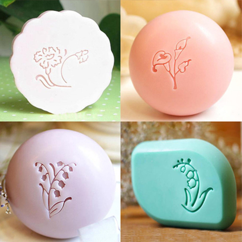 Small Flower Pattern Handmade  - Soap Stamp Custom 리뷰 및 가격