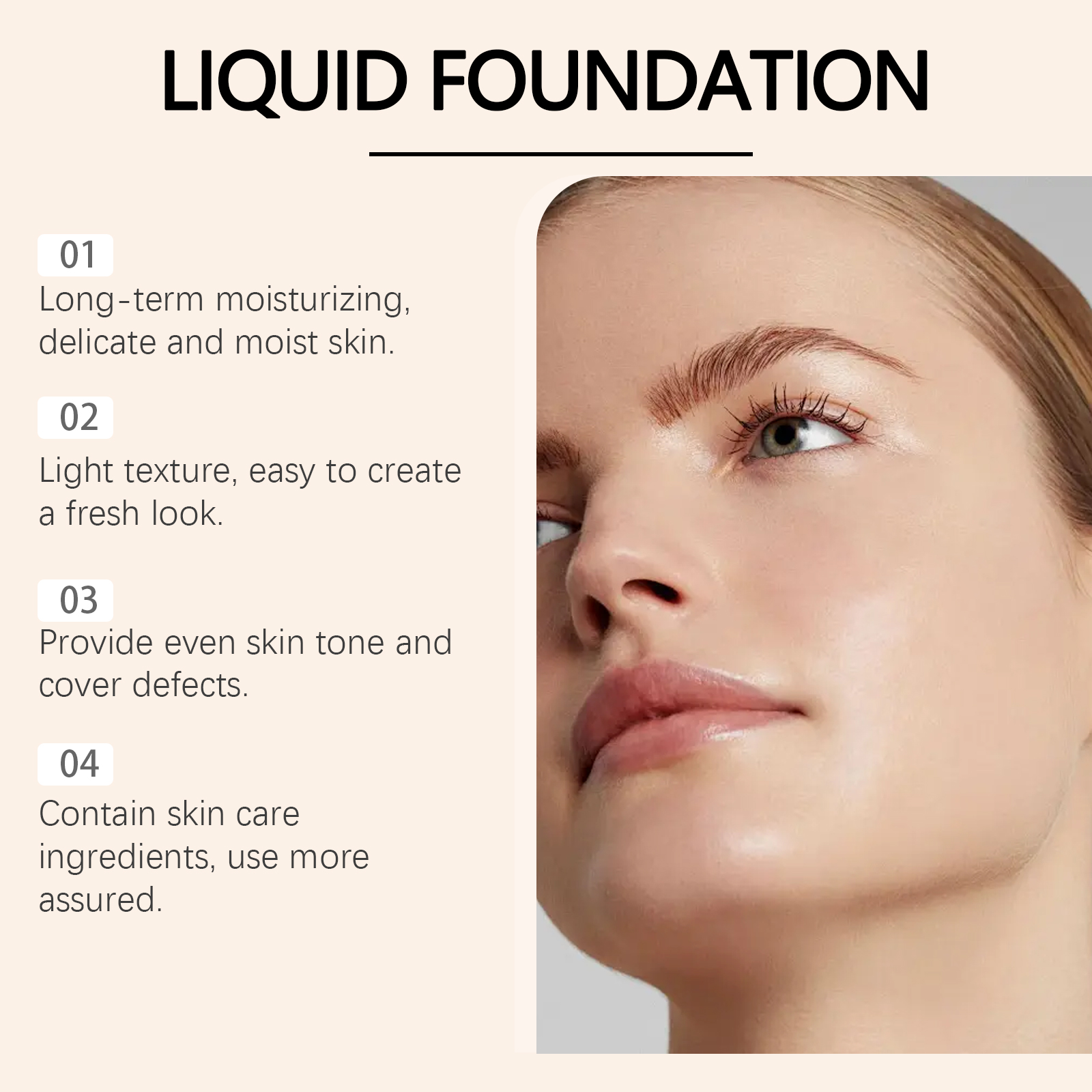 Liquid Face Foundation Spf 50  - Shea Butter Raw 리뷰 및 가격