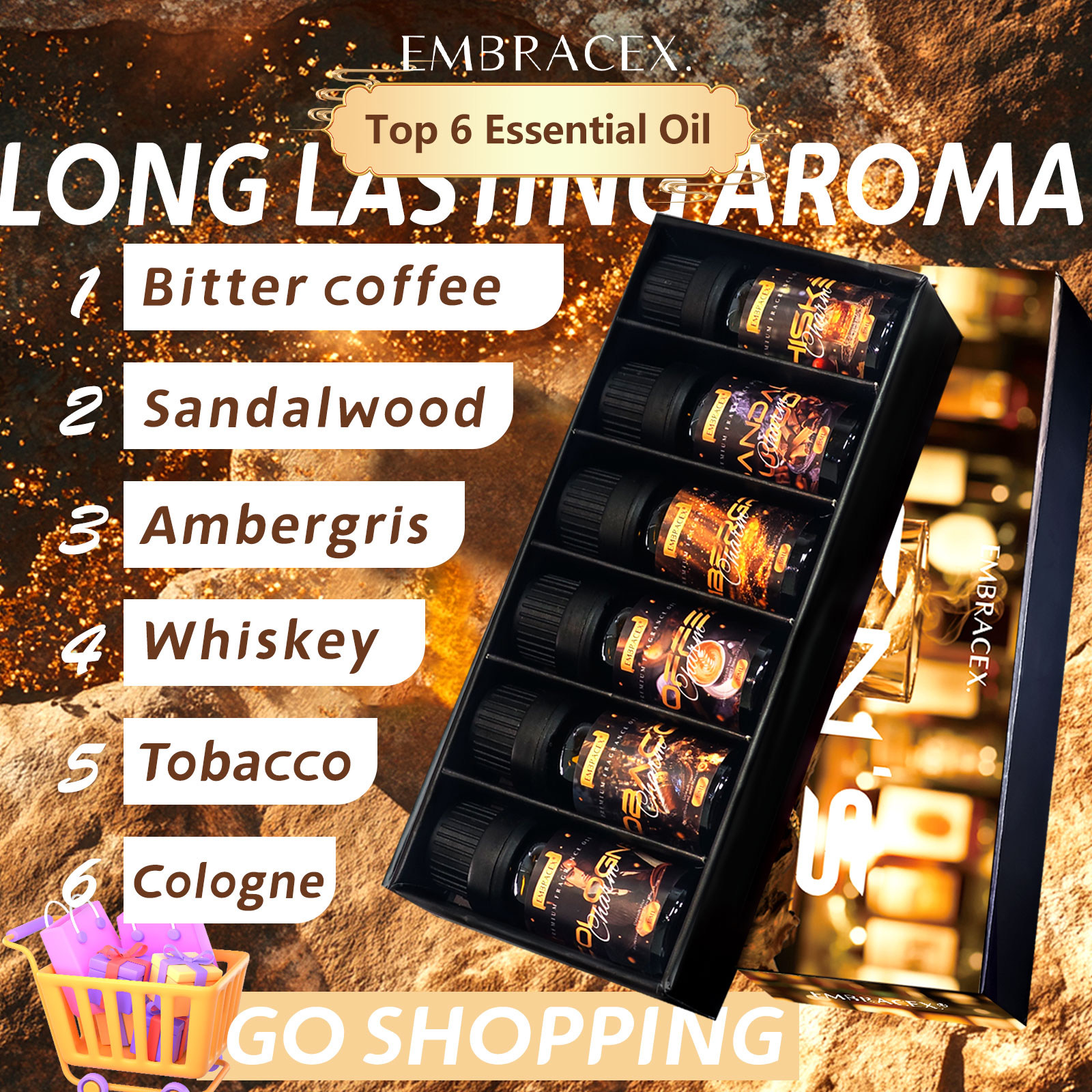 6PC/1PC 10ML Men's Essential o - Soap Making Friend 리뷰 및 가격