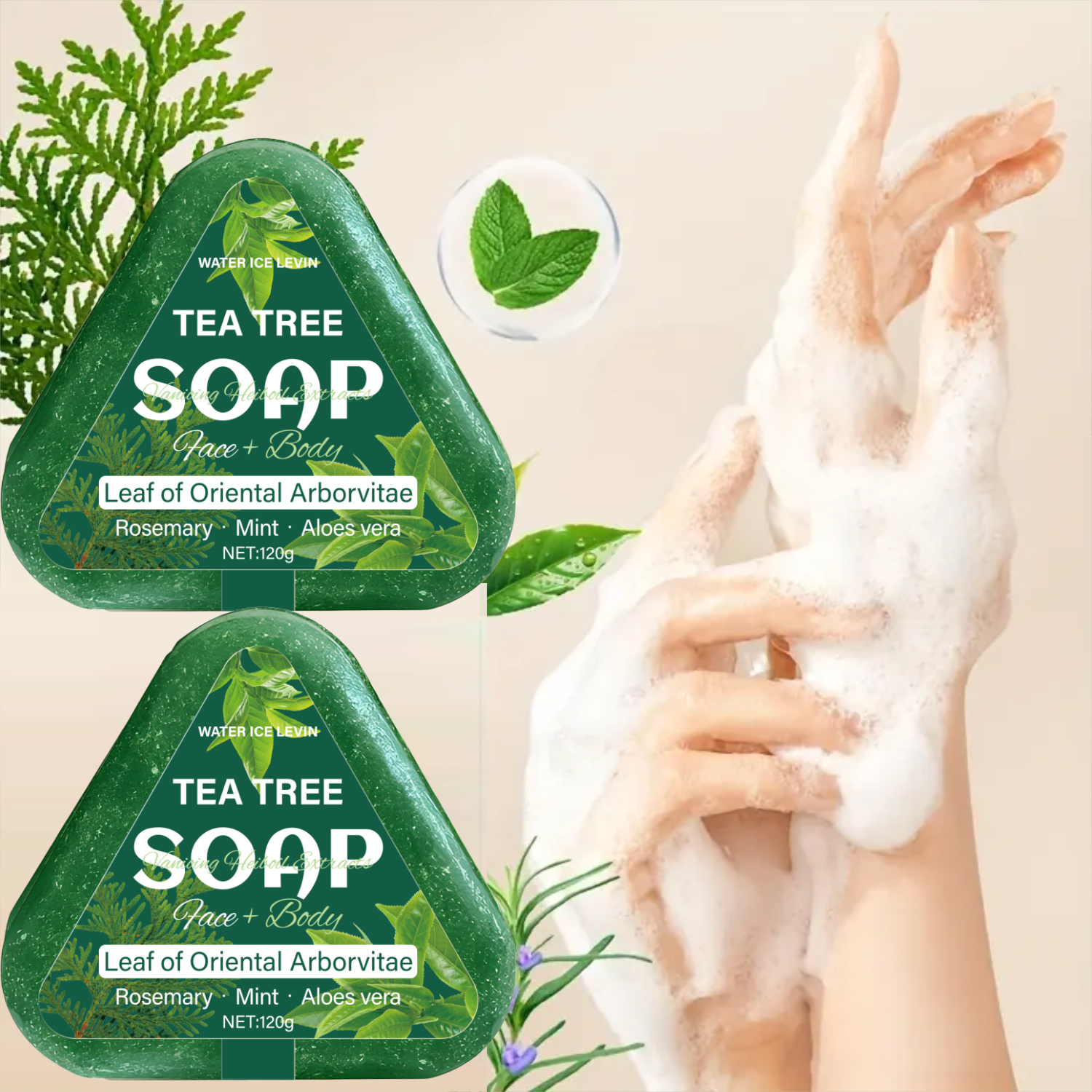 Tea Tree Soap (Face+Body): Ori - Castor Oil Soap 리뷰 및 가격