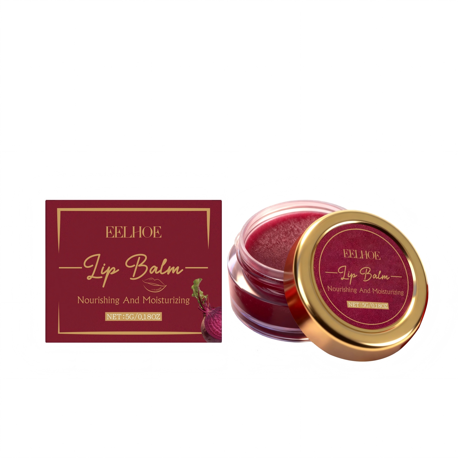 EELHOE Beetroot Red Tinted Lip - Shea Butter Raw 리뷰 및 가격