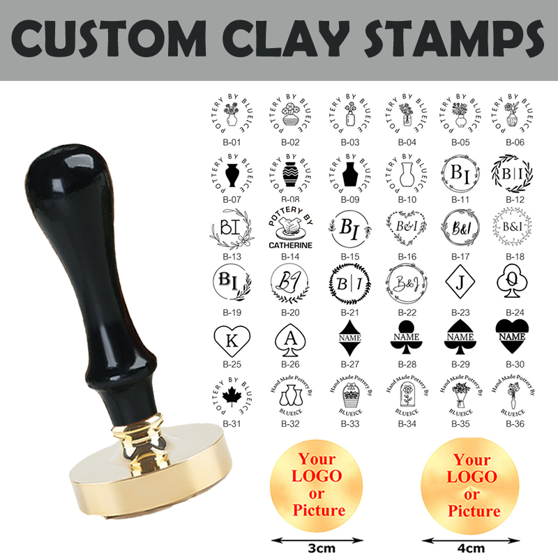 DIY Custom Pottery Stamp for C - Soap Stamp Custom 리뷰 및 가격