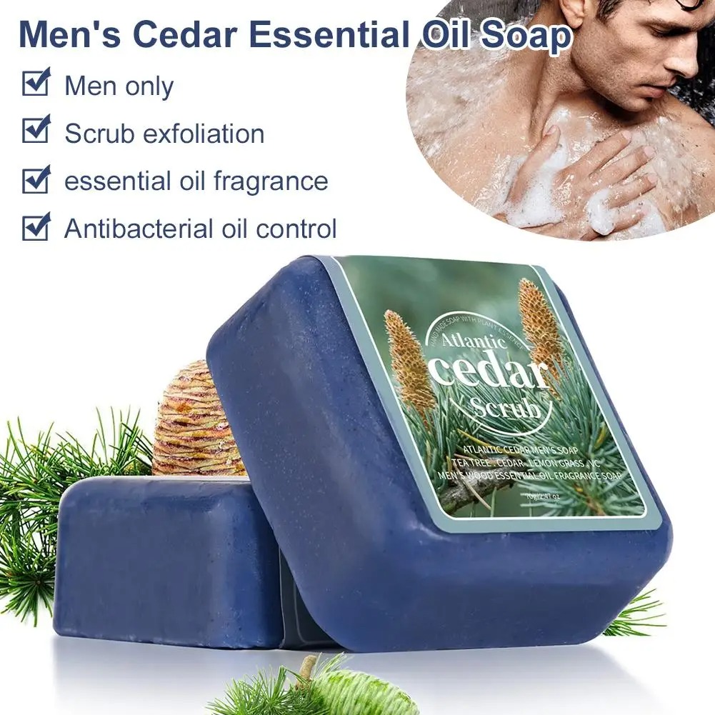 Men's Cedar Essential Oil Soap - Soap Making Essential Oils 리뷰 및 가격