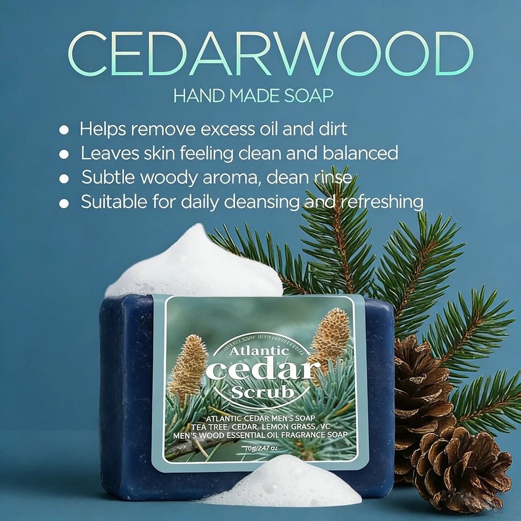 Men's Cedar Essential Oil Soap - Soap Making Essential Oils 리뷰 및 가격
