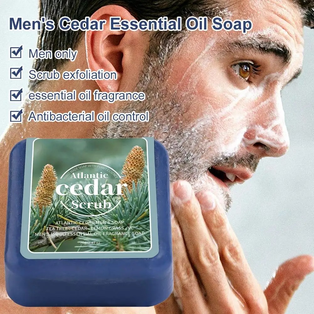 Men's Cedar Essential Oil Soap - Soap Making Essential Oils 리뷰 및 가격