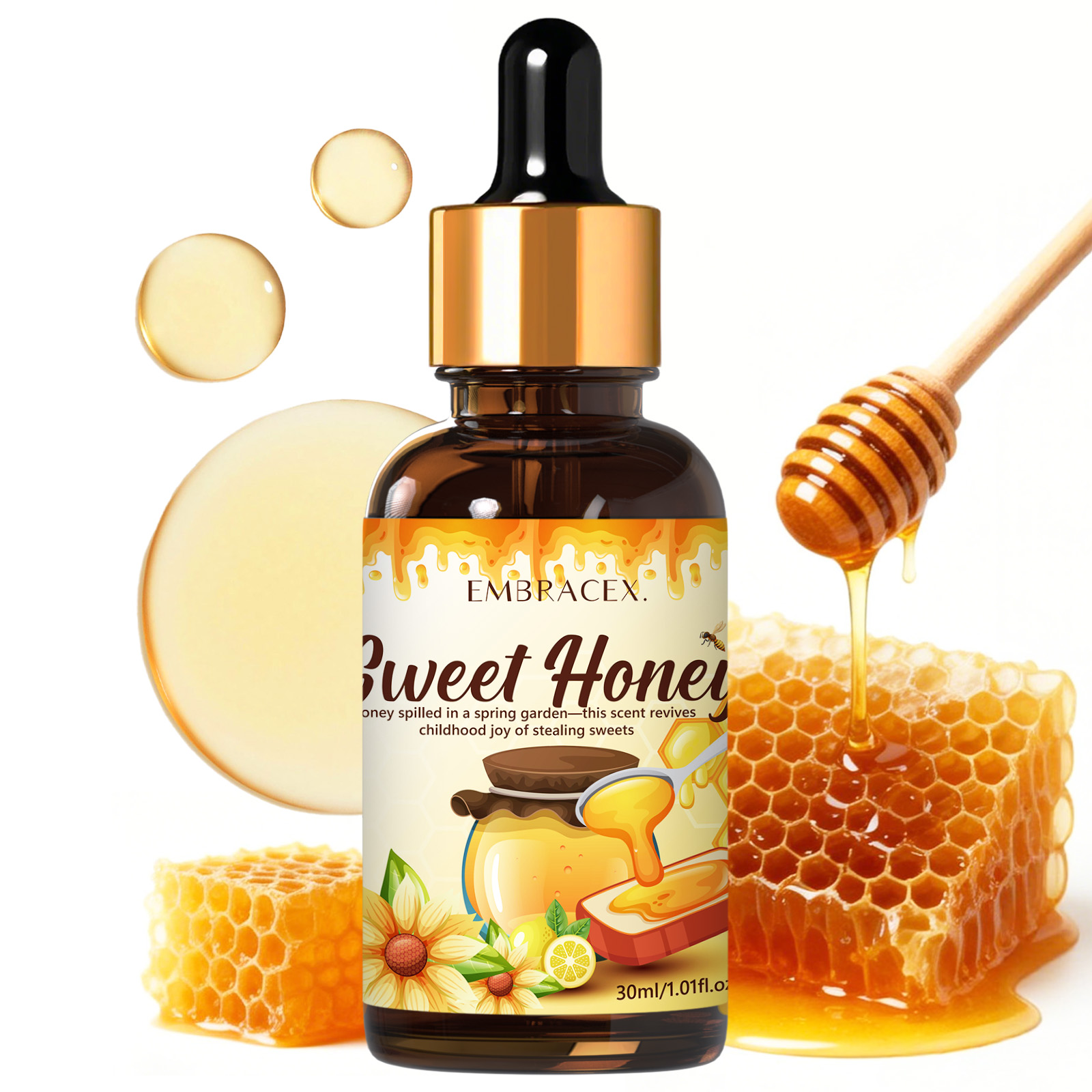 30ml Honey Essential Oil Food  - Soap Making Friend 리뷰 및 가격