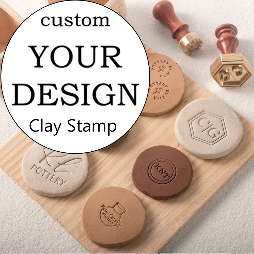 Personalized Clay Stamp with 1 - Soap Stamp Custom 리뷰 및 가격