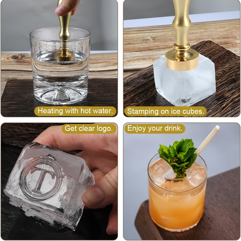 Custom Ice Cube Stamp, Letter  - Soap Stamp Custom 리뷰 및 가격