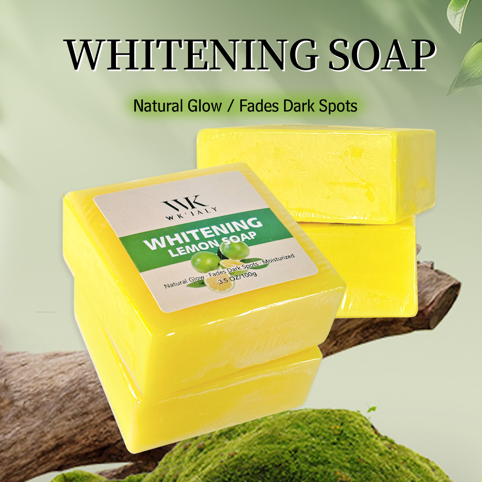 WK JALY Whitening Lemon Soap,  - Shea Butter Raw 리뷰 및 가격