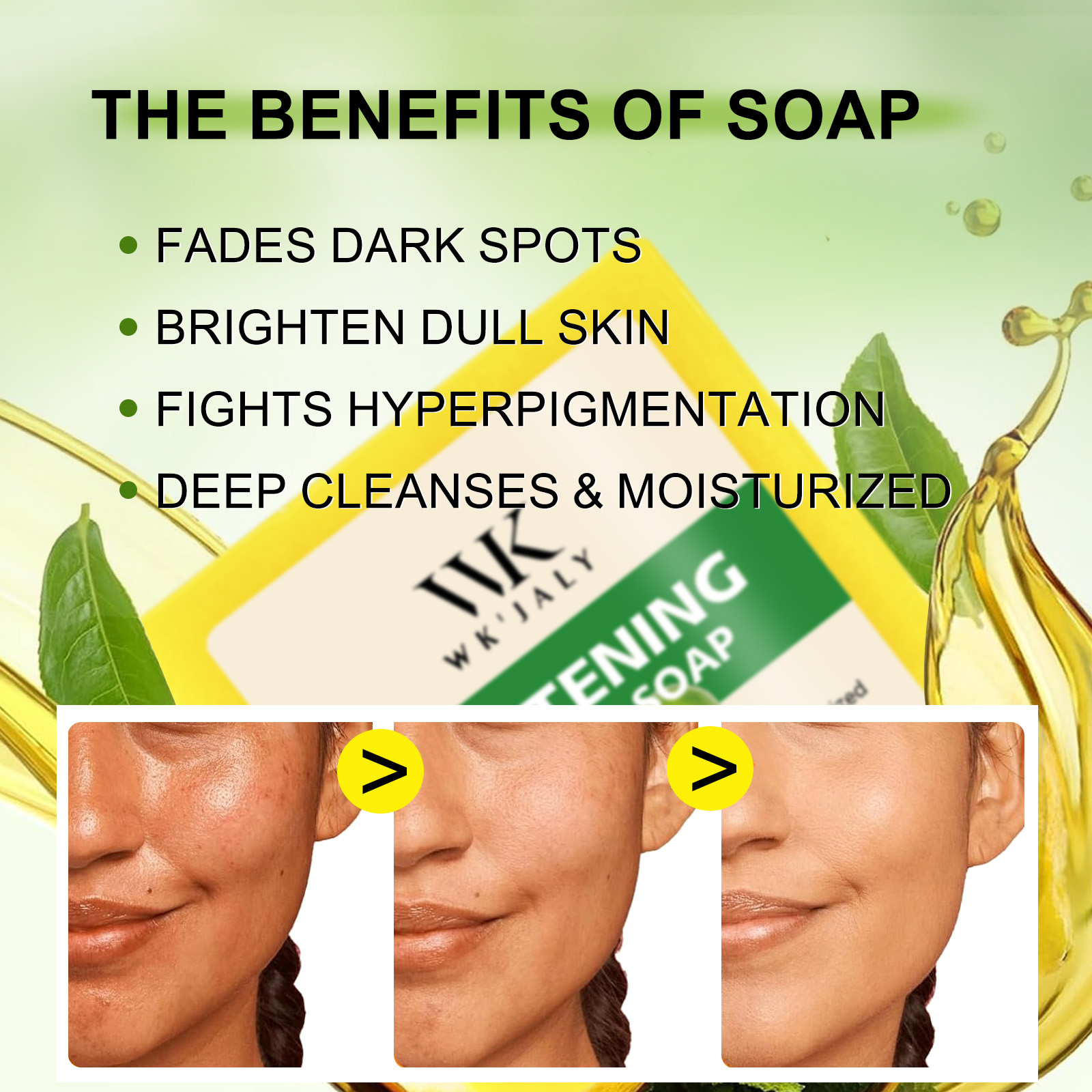 WK JALY Whitening Lemon Soap,  - Shea Butter Raw 리뷰 및 가격